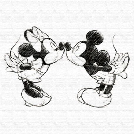 kazaru <カザル> │Disney ファブリックパネル ミッキー&ミニー