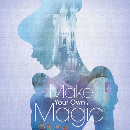 Disney ファブリックパネル　シンデレラ(dsn-0293)