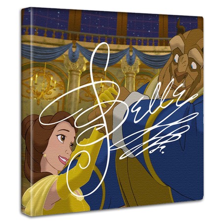 Disney ファブリックパネル　美女と野獣(dsn-0298)