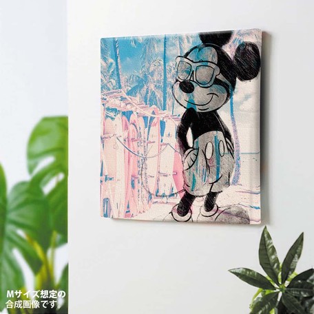 kazaru <カザル> │Disney ファブリックパネル ミッキー(dsny-1806-04)