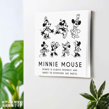 Disney ファブリックパネル　ミニー(dsny-1710-02)