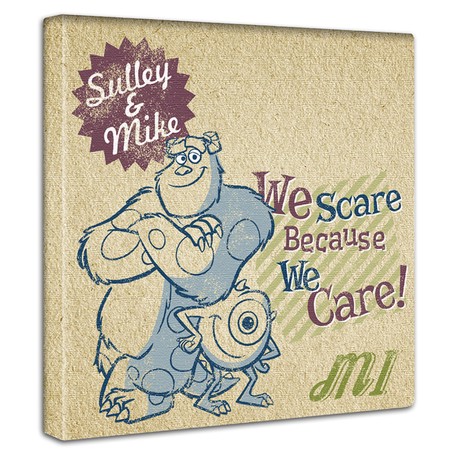 Disney ファブリックパネル　モンスターズインク(pix-0056)