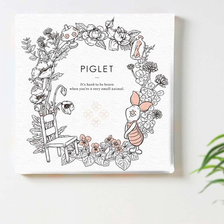 Disney ファブリックパネル　ピグレット(dsny-2011-14)