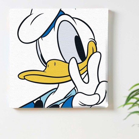 Disney ファブリックパネル　ドナルド(dsny-2012-03)