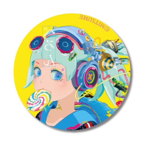 MITSUME ランダム缶バッチ(ピース)