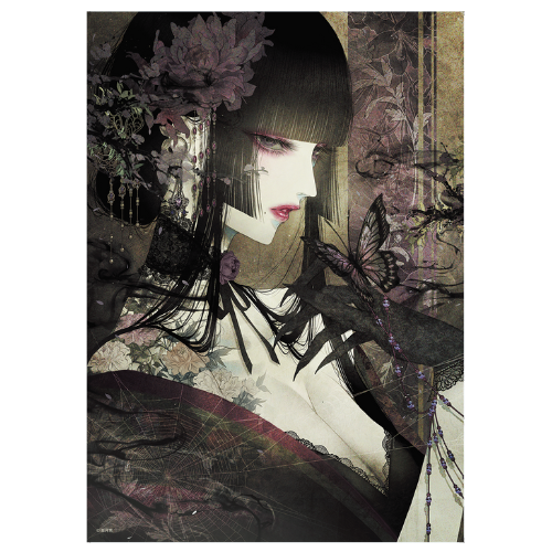 皐月恵 クリアポスターA3(信言不美)