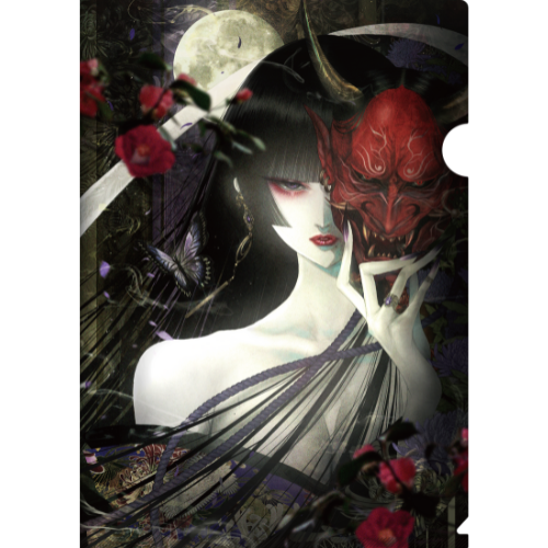 皐月恵 クリアファイル4枚セット(B)