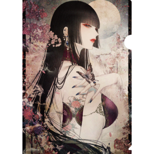 皐月恵 クリアファイル4枚セット(B)