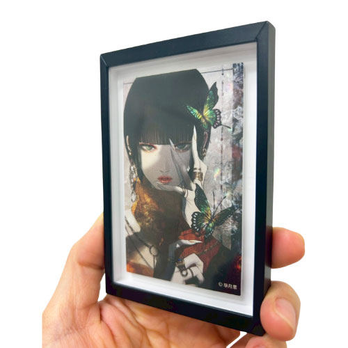 皐月恵 SWALLOWTAIL BUTTERFLY 版画 皐月恵 SWALLOWTAIL BUTTERFLY 版画 唯美-皐月恵版画展-に行っ