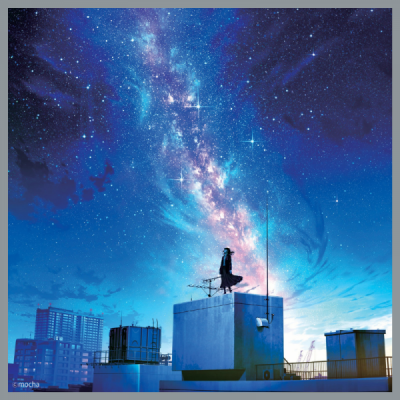 mocha クリア色紙(-夜明け-)